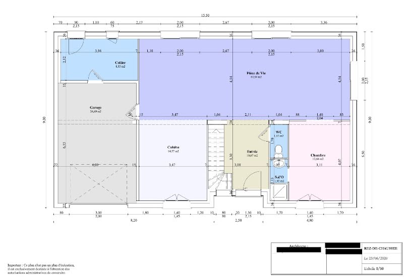  Vente Terrain à bâtir - 1 413m² à Grangues (14160) 