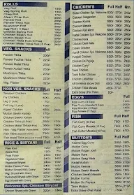 Welcome Food Point menu 1