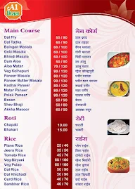 A1 Misal menu 5