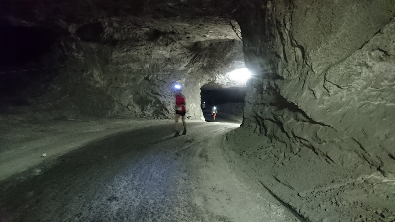 Lauf unter Tage Erlebnisbergwerk Merkers