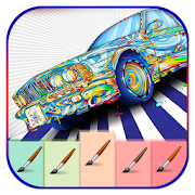 Learn To Draw & Color : Cars 1.0 Icon