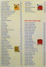 Hotel Akshay Garden menu 8