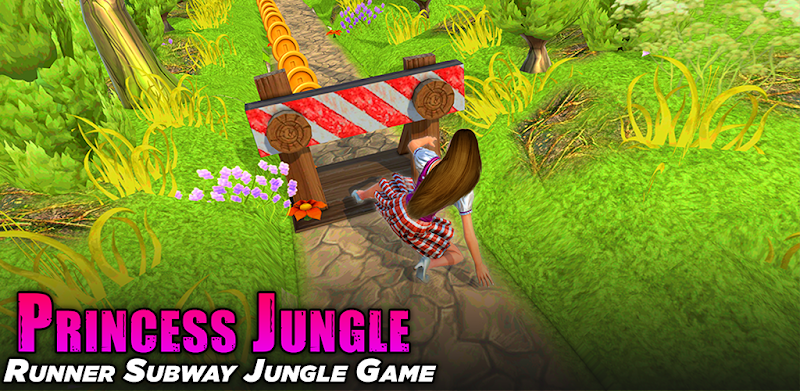 Princess Jungle Runner: Subway Run Rush Game 2020