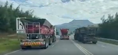 The RTMC says it is investigating after a truck driver was filmed driving recklessly at the weekend.