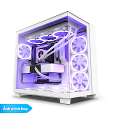 Thùng máy/ Case NZXT H9 FLOW WHITE