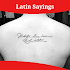 Latin Sayings1.0
