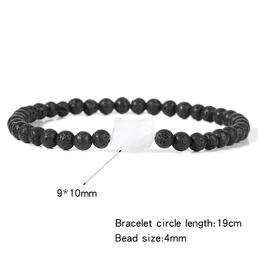 Title 1, Womens Beads Elastic Rope Bracelet Shell Desig...