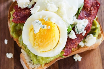 Cobb Salad Avocado Toast
