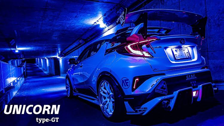 C-HRのアヒル隊・team9J・caseofclaudia・workwheels・ggsportに関するカスタム事例の投稿画像1枚目