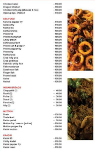 Citi Business Hotel menu 6