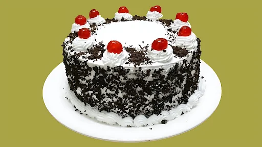 Bake Cuisine's - Black Forest Cake [Eggless]