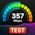 Icon Internet speed test meter wifi