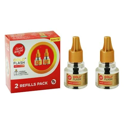 Good Knight Gold Flash - Mosquito Repellent Refill - 2*45 ml