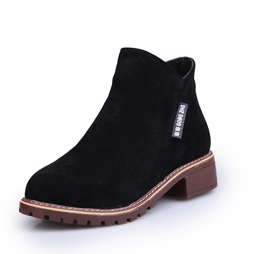Title 4, Womens Ankle Boots Fall Winter Frosted Shoes F...