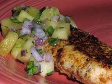 Grilled Tilapia with Pineapple Salsa