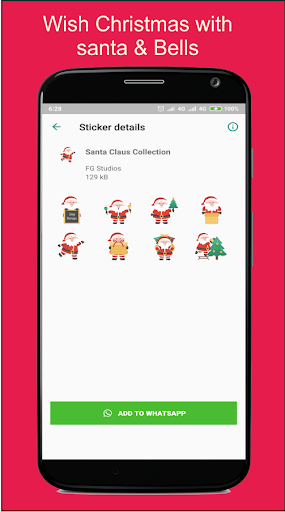 Happy Christmas Sticker - WAStickerApps