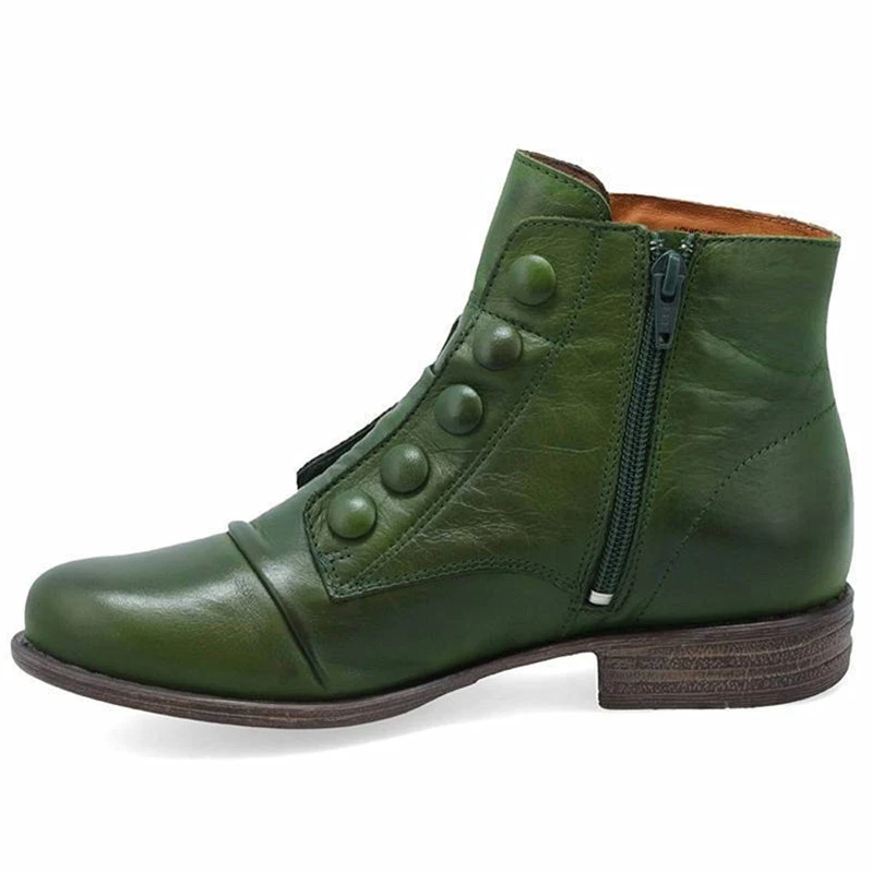 Title 4, Bottes de moto à talon bas, fermeture éclair co...