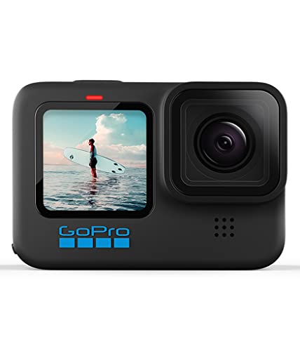 GoPro HERO10 Black - Waterproof Action Camera with Front LCD