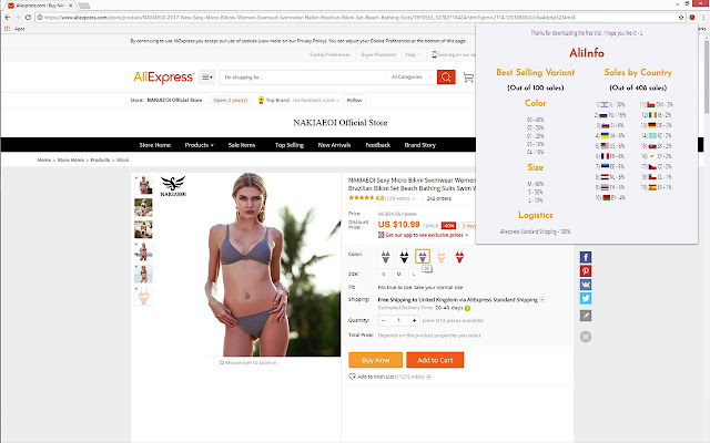 AliInfo - AliExpress Product Info