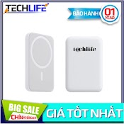 Sạc Ko Dây , Kiêm Sạc Dự Phòng Sạc Ko Dây Táo 5W/15W - Hỗ Trợ Nhiều Thiết Bị - Bảo Hành 6 Tháng