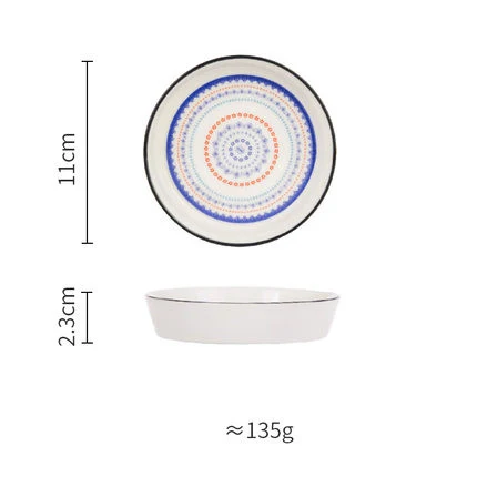 Title 7, Creatief New Bone China Ronde Tafelgerei Duurza...