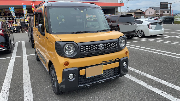 アクアのスペーシアギア・納車に関するカスタム事例の投稿画像2枚目