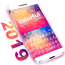 Beautiful Colorful Abstract Keyboard 10001001 APK Descargar