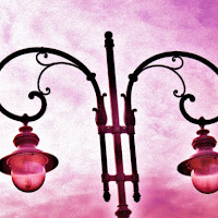 Streetlight in pink di 