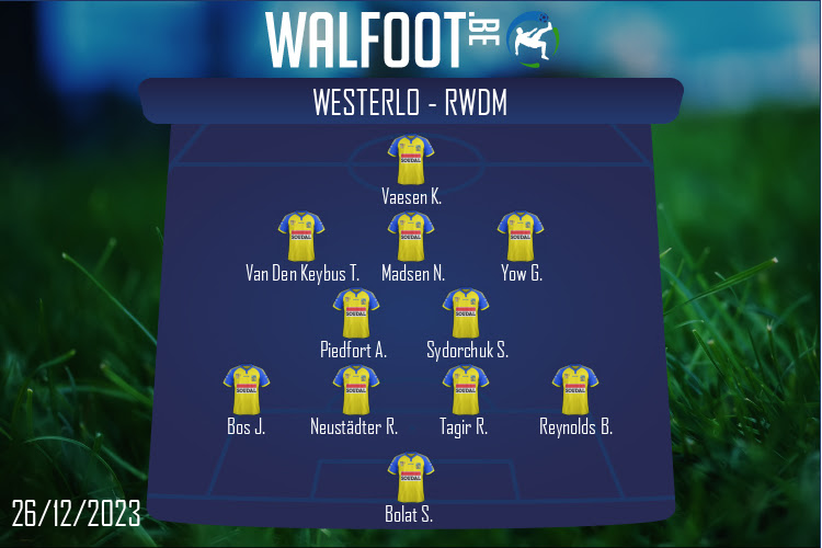 Composition Westerlo | Westerlo - RWDM (26/12/2023)