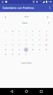 Calendario con Festivos(圖1)-速報App