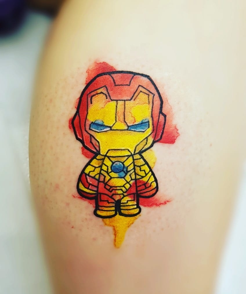 50 ลายสักiron man เก๋ๆ น่ารักสุดๆ