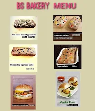 BS Bakery menu 1