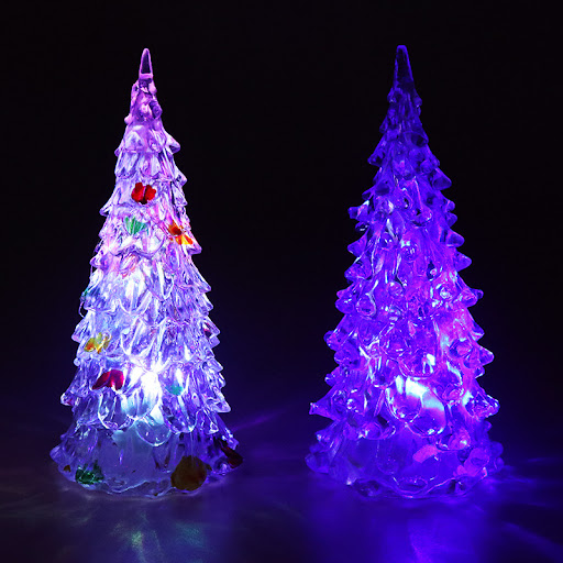 Title 7, Acrylic Christmas Tree Luminous Toys for Kids. ...