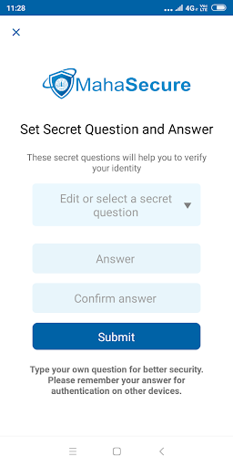 Screenshot MahaSecure