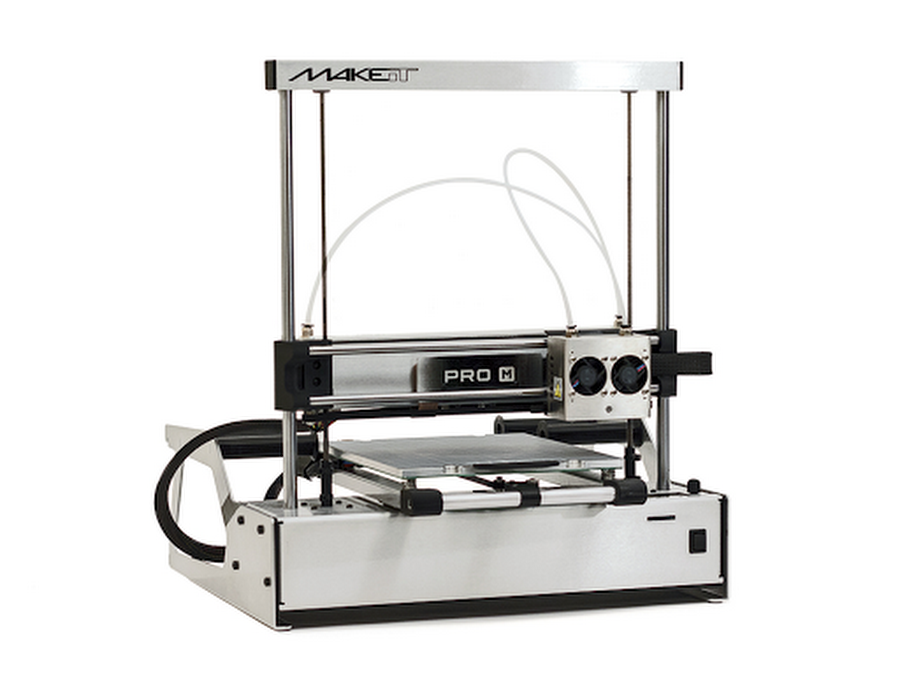 MAKEiT PRO-M High Resolution Dual Extruder 3D Printer with Extended Z Height