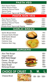 Pizza Fun Cafe menu 4