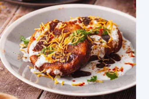 Dahi Aloo Tikki Chaat