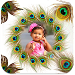 Cover Image of Download Peacock Feather Photo Frames 1.0.7 APK