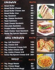 Raj Dosa & Fast Food menu 2