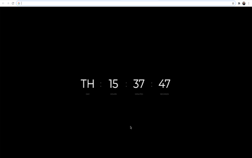 Custom new tab page