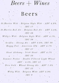 Gustoes Beer And Bouffage menu 1