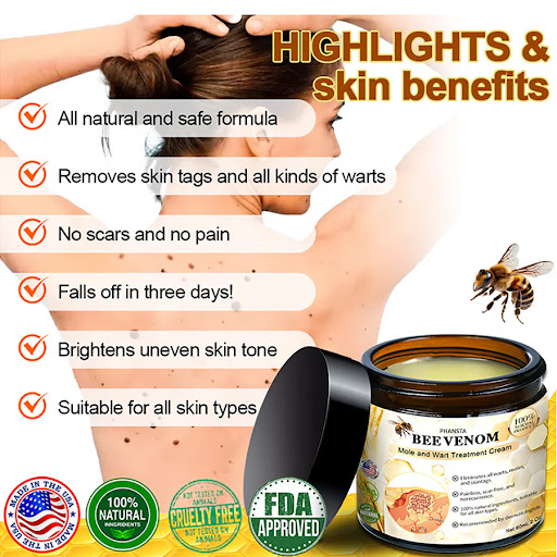 Title 4, Mole And Wart Body Cream Fade Skin Cleaning Rem...