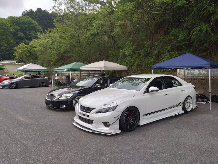 マークXのyzサーキット・久しぶりのドリフト・4GR-FSE・ナックル交換・かずっち製作所に関するカスタム事例の投稿画像1枚目