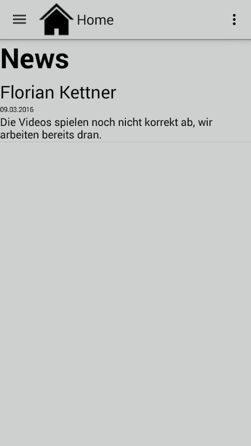 Android application InstallYourSport - Tutorials screenshort