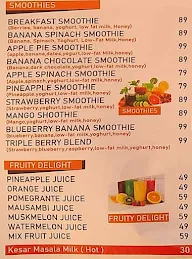 The Juice Farm menu 3