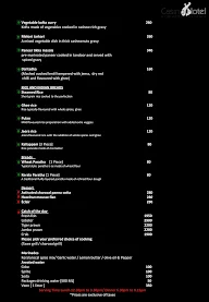 Fort Cochin Seafood Specialty Restaurant Casino Hotel menu 3