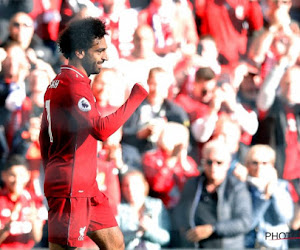 ? Wie anders? Mo Salah knalt Liverpool naar koppositie