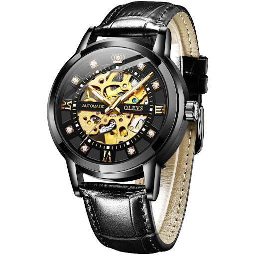 Title 1, OLEVS Luminous Waterproof Watch for Men, Stylis...