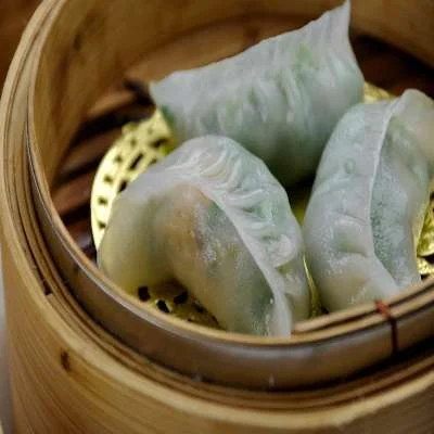 Chives And Water Chestnut Dim Sum (6 Pcs)