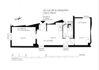 appartement à Paris 17ème (75)